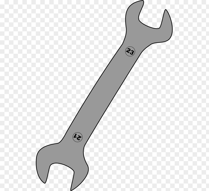 Spanner Spanners Tool Monkey Wrench Adjustable Wikimedia Commons PNG