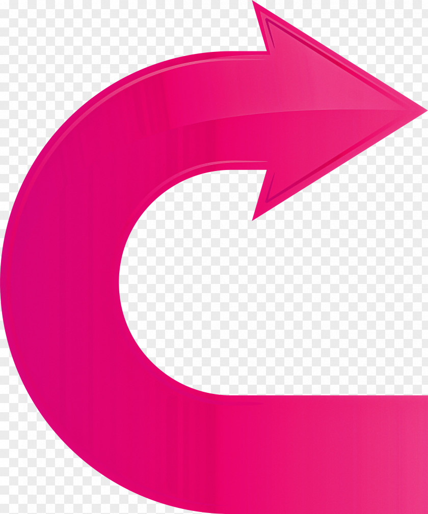 U Shaped Arrow PNG