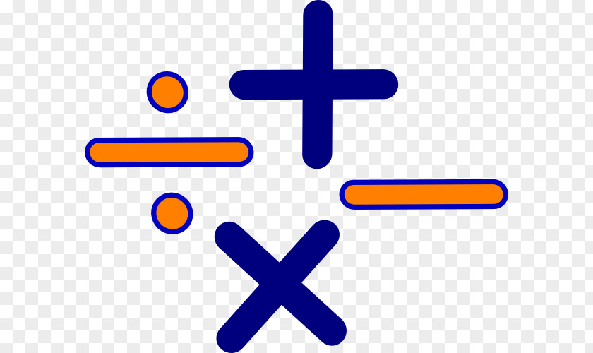 Cartoon Math Symbols Mathematics Multiplication Algebra Clip Art PNG