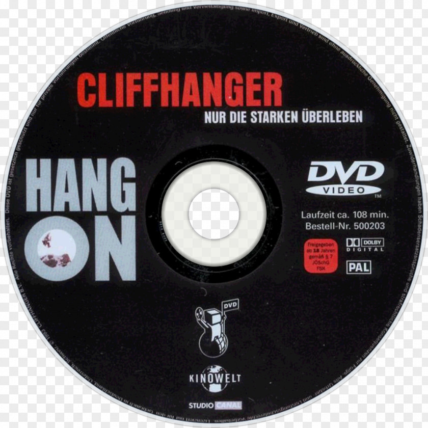 Cliffhanger Movie Compact Disc Wheel Brand Computer Hardware Lock Up PNG