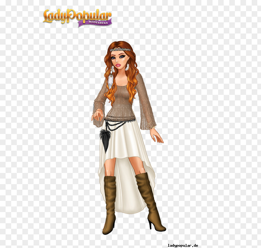 Fashion Beauty Lady Popular Costume Clothing Game PNG