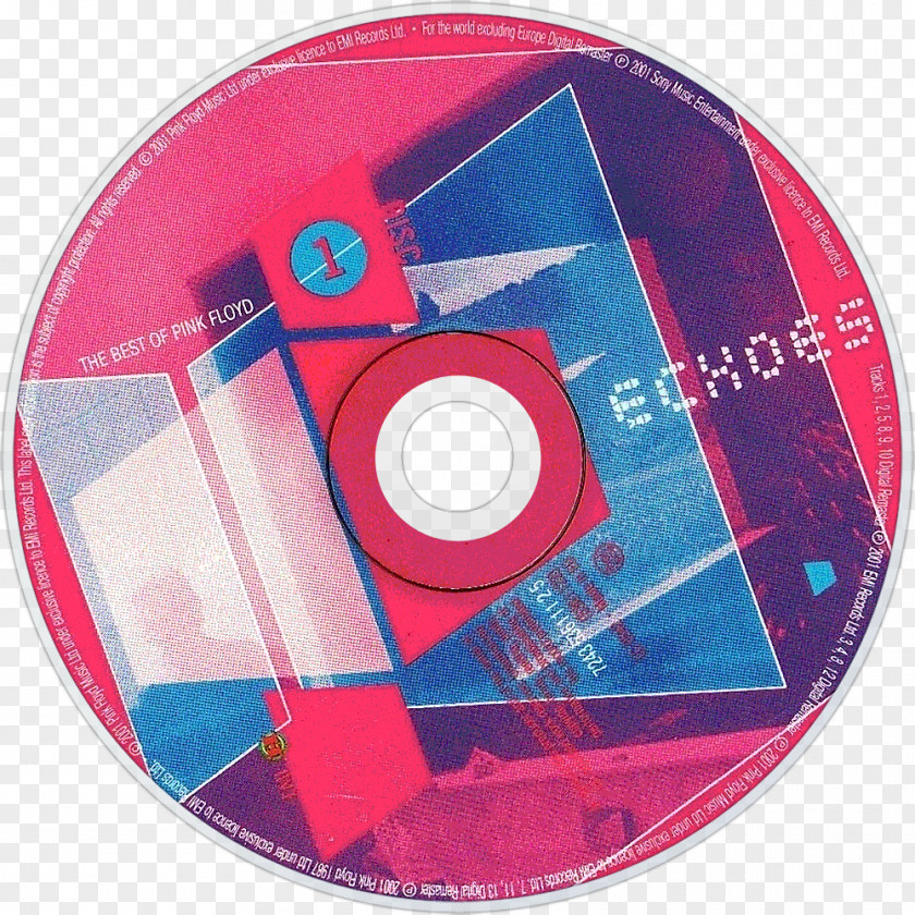 Pinkfloyd Compact Disc Echoes: The Best Of Pink Floyd A Momentary Lapse Reason Floyd: Foot In Door PNG