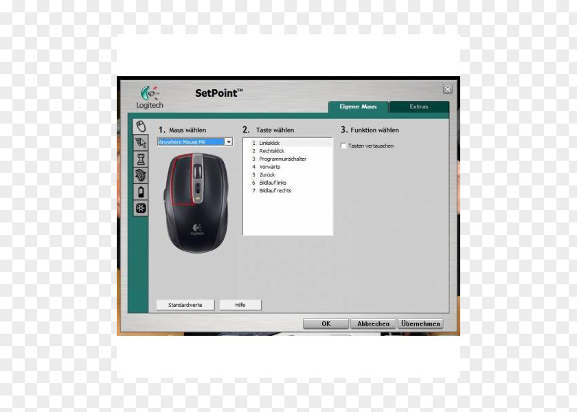 Computer Input Devices Software Multimedia Logitech Anywhere MX PNG