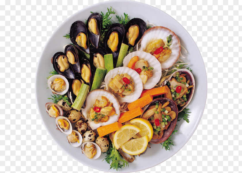 Fish Caridea Oyster Ceviche Dish Restaurant PNG