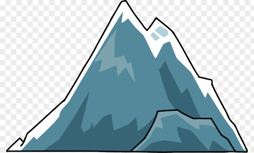 Mountain Iceberg Cartoon Clip Art PNG