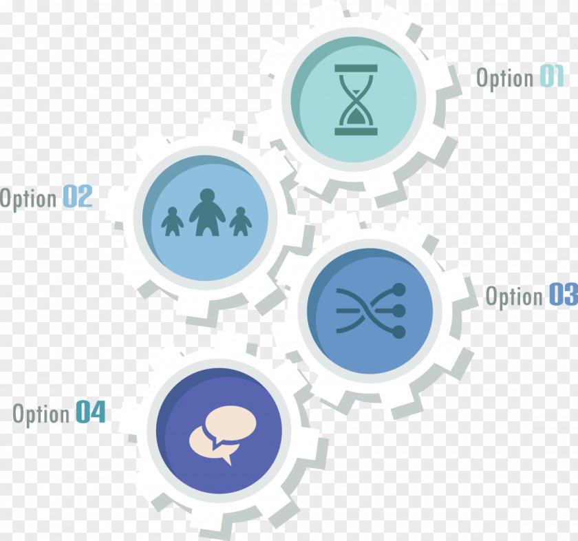 Vector Creative Design Work Gear-shaped Diagram Euclidean PNG