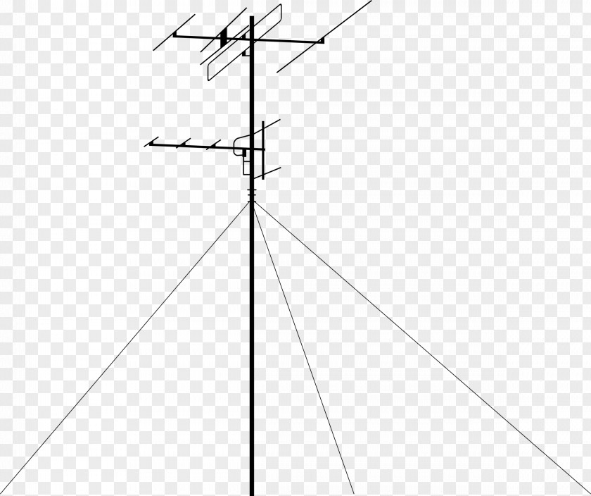 Antenna Triangle Electricity Point Area PNG