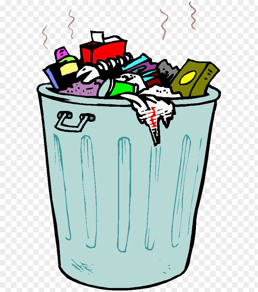 Clipart Waste Management Clip Art Rubbish Bins & Paper Baskets Openclipart Image PNG
