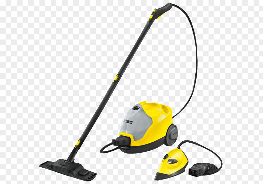 Karcher Wd 5 Premium Vapor Steam Cleaner Kärcher SC 2 EasyFix Portable 1L 1500W Black, White 2.600 C (Yellow / Black) Vacuum PNG