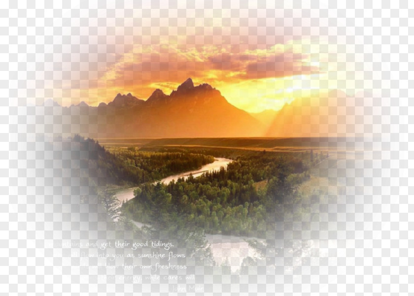 Mountain Landscape Painting Desktop Wallpaper Art 1080p PNG