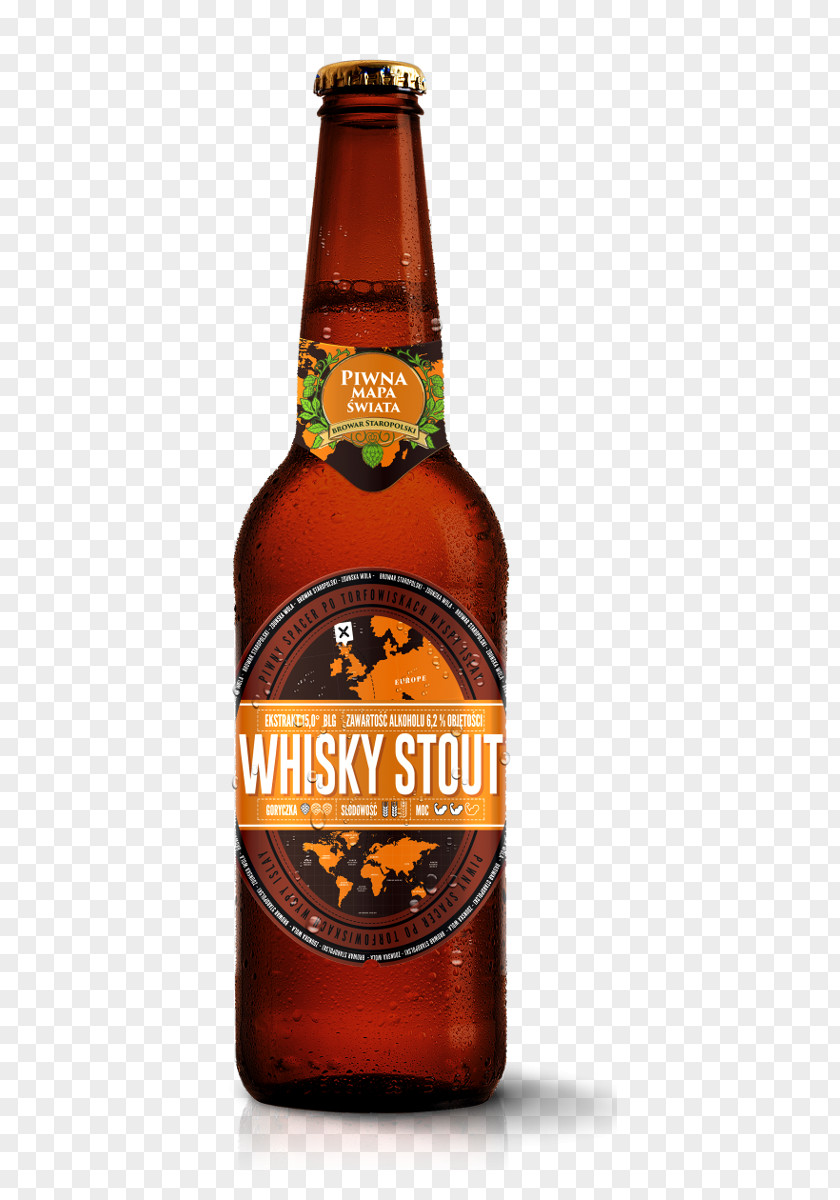 Whiskey Stones Ale Browar Staropolski Dunkel Wheat Beer PNG