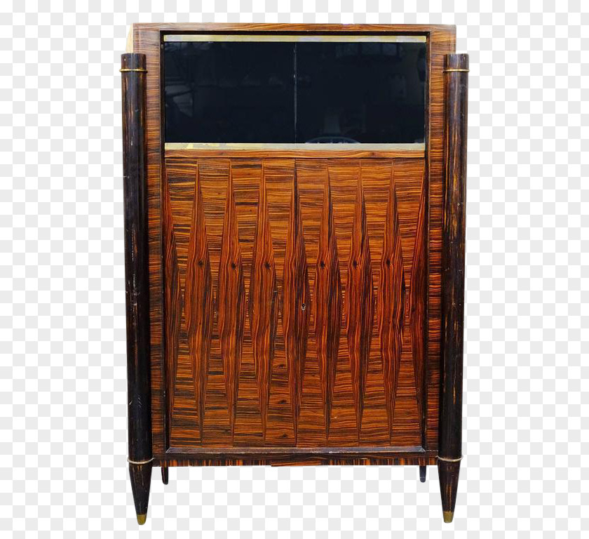 Door Chiffonier Furniture Wood Veneer Art Deco PNG
