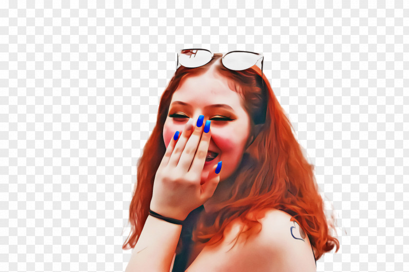 Mouth Finger Glasses PNG