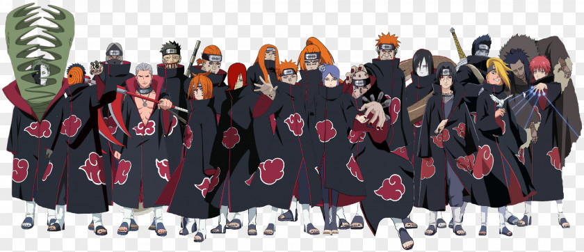 Naruto Kisame Hoshigaki Itachi Uchiha Pain Obito Deidara PNG