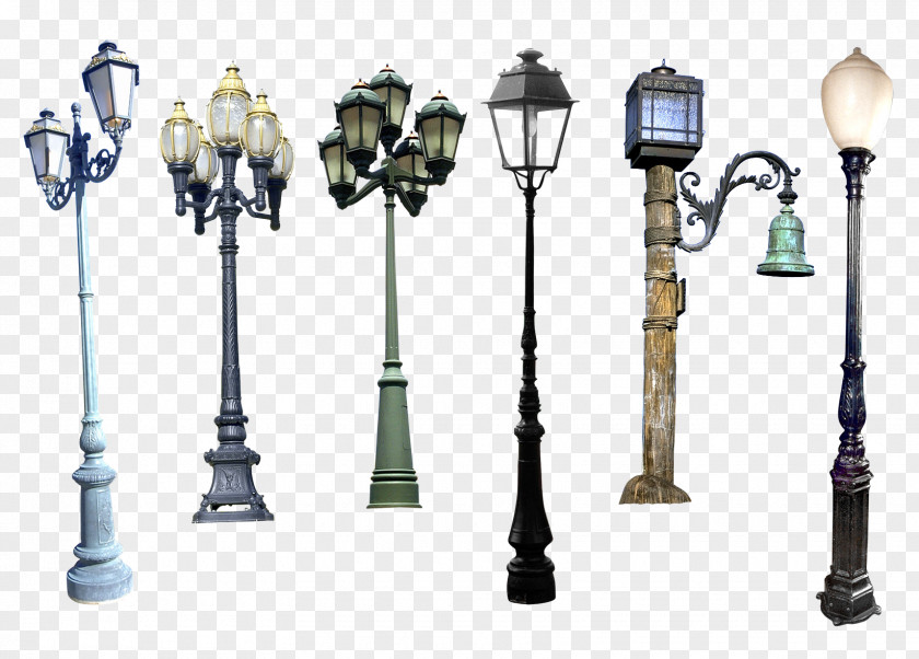 Street Light Lamp Lantern Fixture PNG