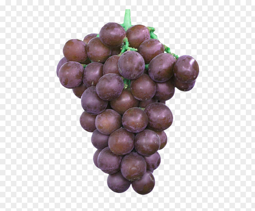 A String Of Purple Grapes Kyoho Grape Beizhen Sugar Sweetness PNG
