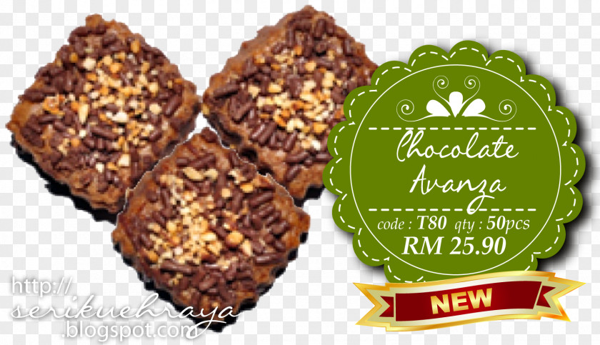 Biskut Praline Chocolate Balls Biscuits Kuih As-salamu Alaykum PNG