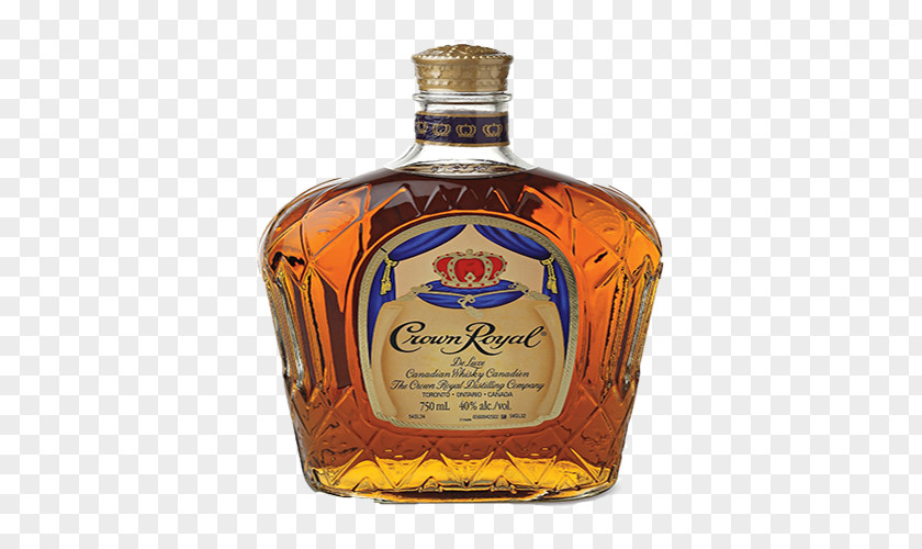Crown Royal Blended Whiskey Canadian Whisky Distilled Beverage PNG