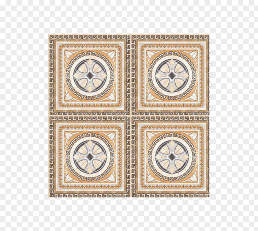 Glazed Tile Place Mats Line PNG