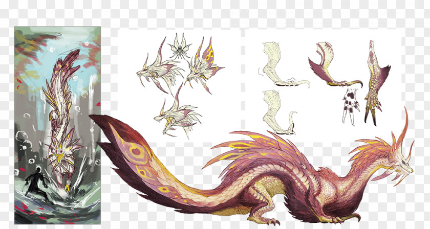 Monster Hunter XX Concept Art PNG