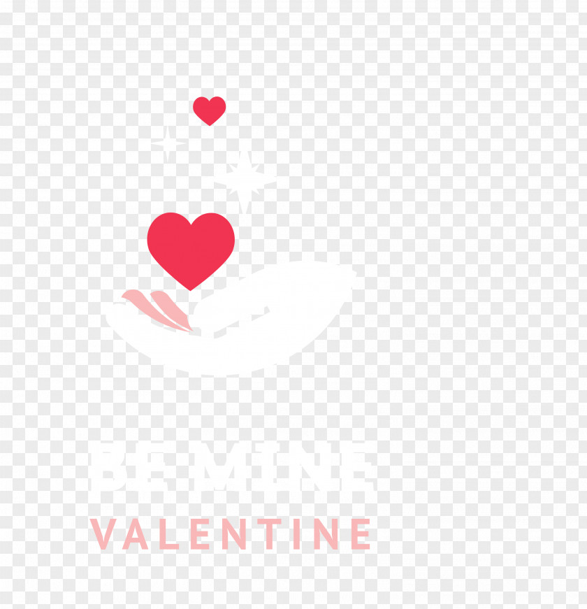 Red Love Valentine's Day Logo Heart Pattern PNG