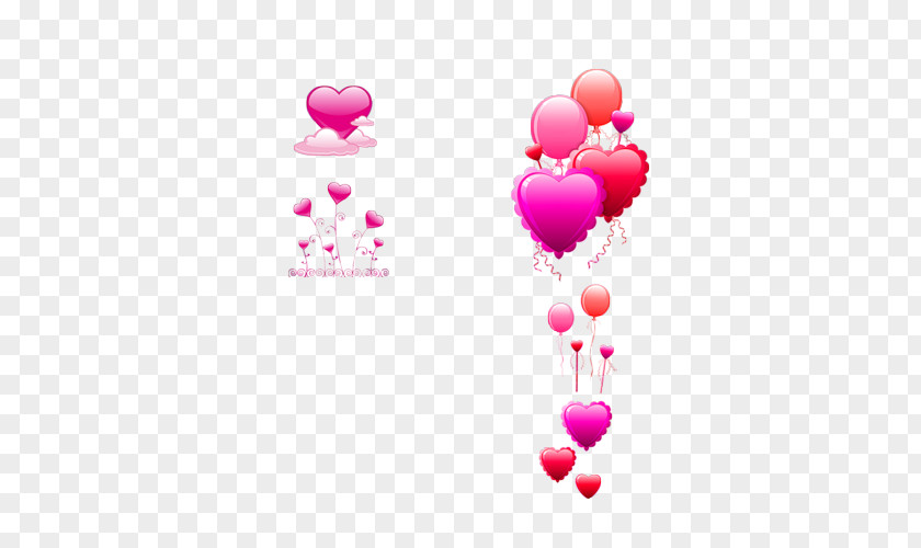 Balloon Valentine's Day Clip Art PNG