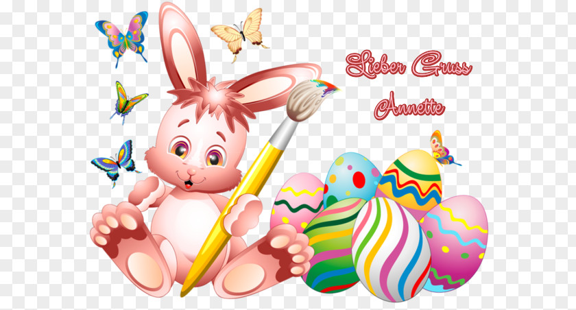 Frohe Ostern Easter Bunny Clip Art PNG