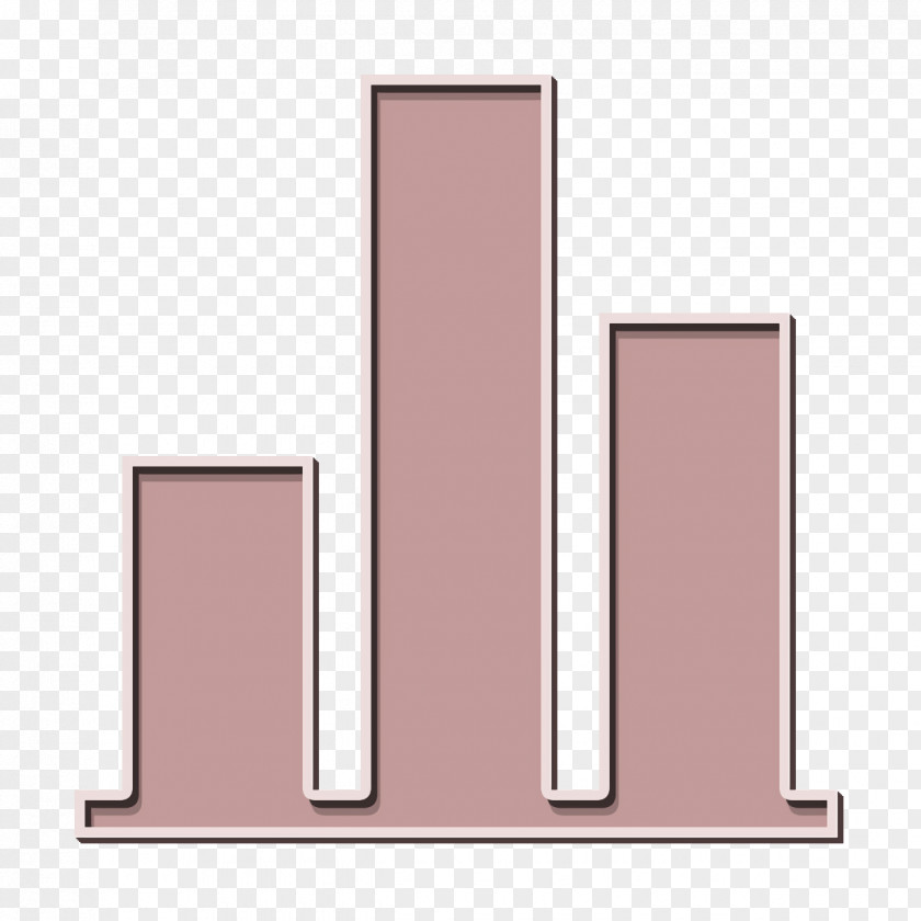 Furniture Rectangle Bar Icon Chart Stat PNG