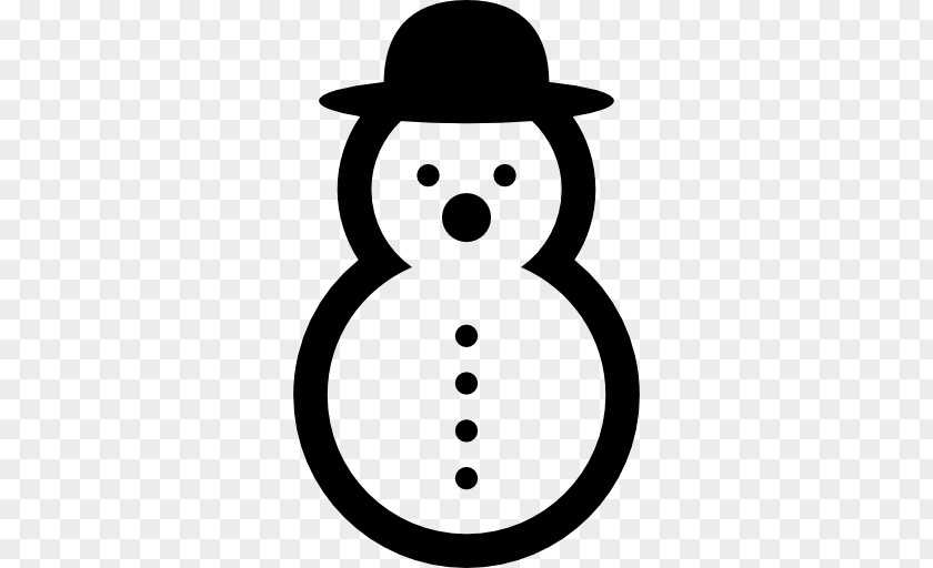 Hat Shapes Snowman PNG