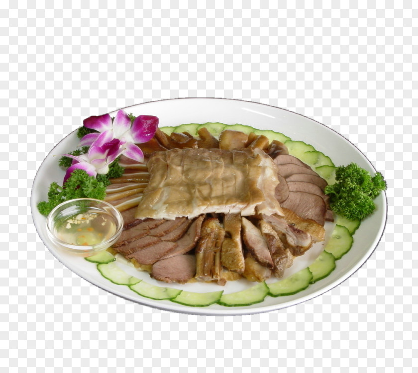 Plate Dish Galantine Food Meat PNG