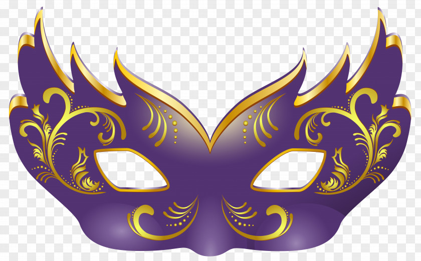 Purple Mask Clip Art Image Masquerade Ball PNG