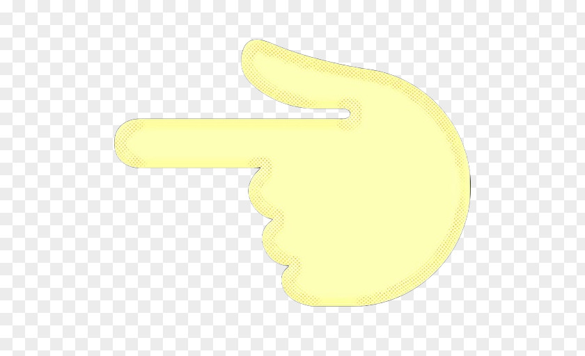 Thumb Finger Yellow Hand PNG