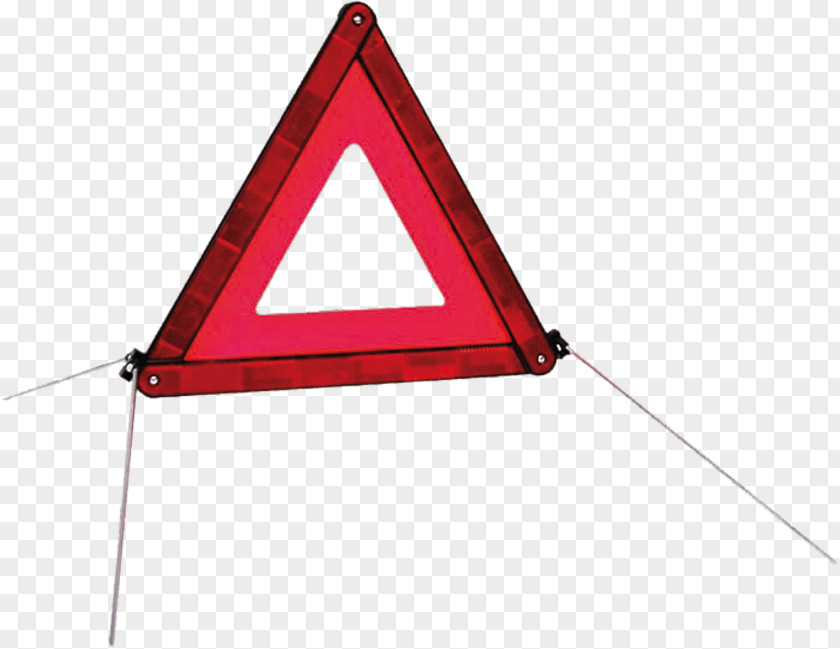 Triangle Car Warning Sign Geometric Shape Line PNG