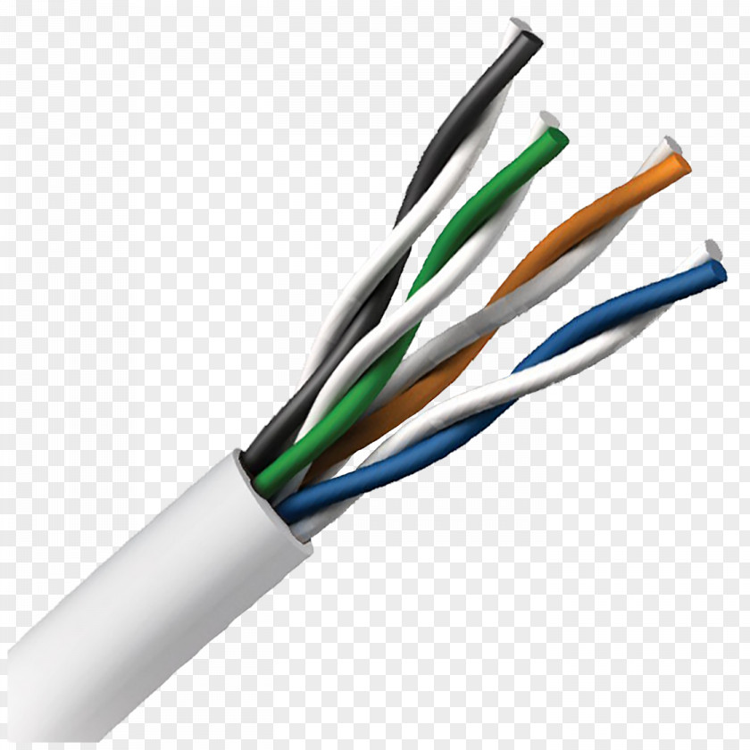 Utp Twisted Pair Category 6 Cable Network Cables Skrętka Nieekranowana Electrical PNG