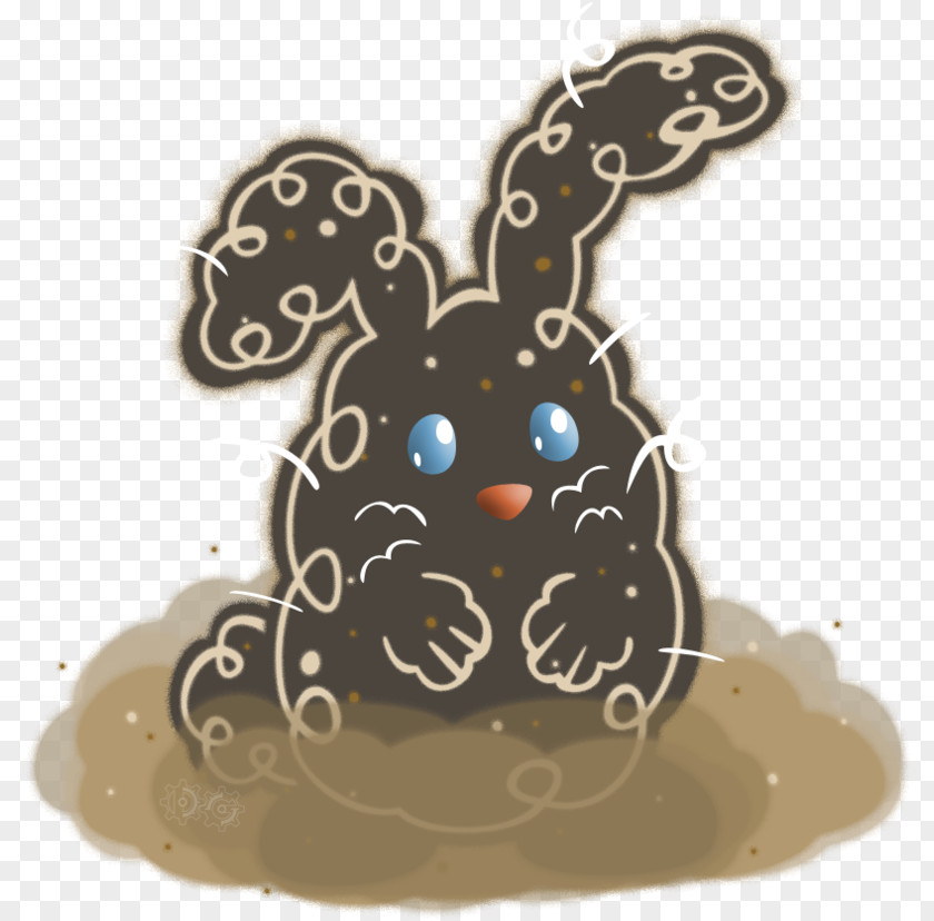 Dust Bunny Easter PNG