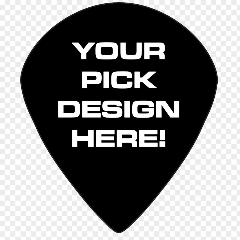 Guitar Pick YouTube Logo Project Deliverable PNG