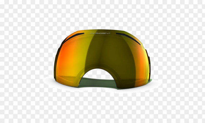 Oakley Goggles Airbrake Replacement Lens Oakley, Inc. Glasses Yellow PNG