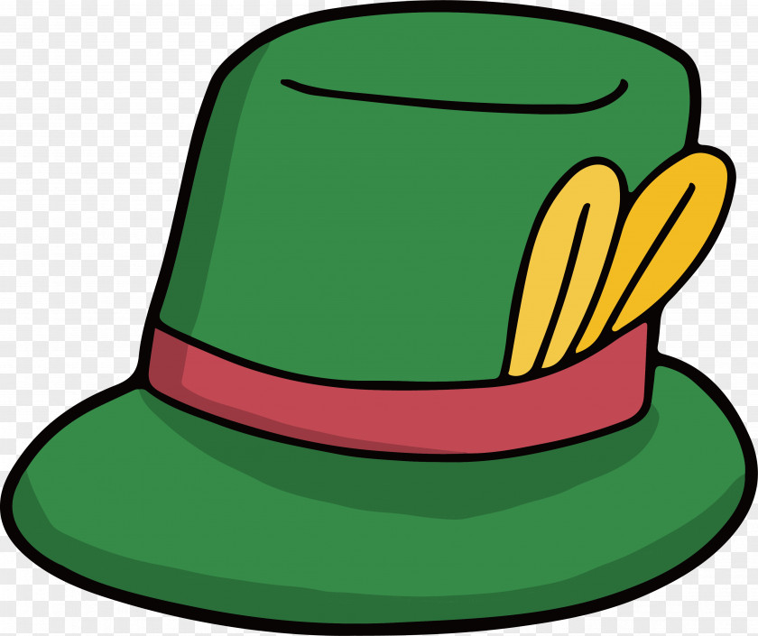 A Green Hat Vecteur PNG