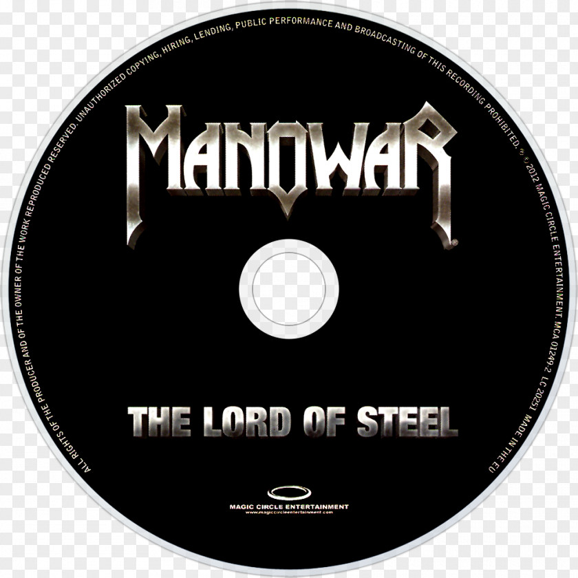 Manowar The Lord Of Steel Heavy Metal Kings Kingdom PNG