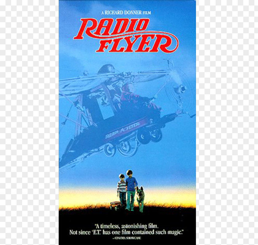 Red Flyer Radio VHS Film Producer PNG