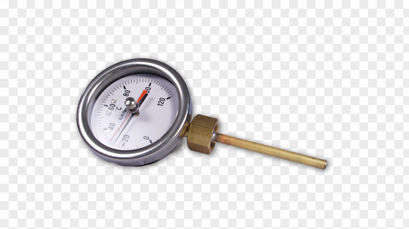 Thermometer Gauge Bimetallic Strip Measuring Instrument PNG