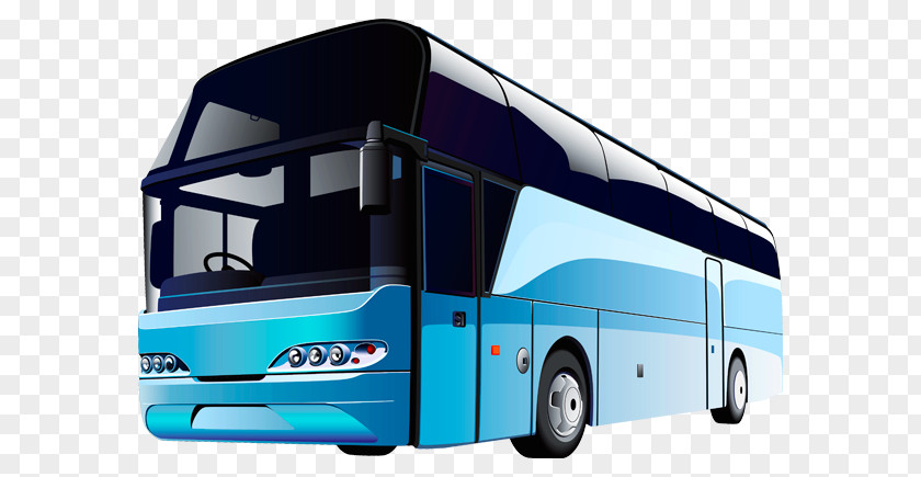 Bus Party Clip Art: Transportation Coach PNG