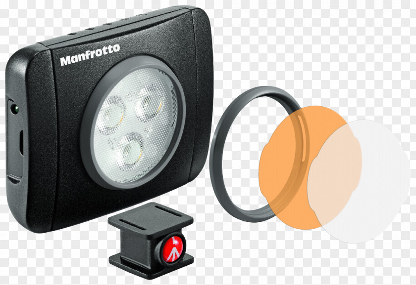 Camera LED Lamp Light-emitting Diode Lighting Manfrotto PNG