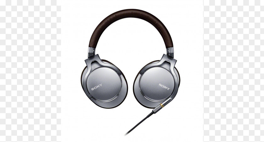 Headphones Sony 1A High-resolution Audio 索尼 PNG