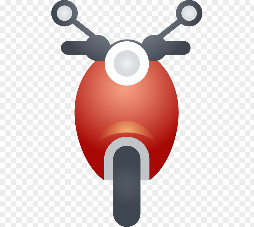 Red Motorcycle Icon PNG