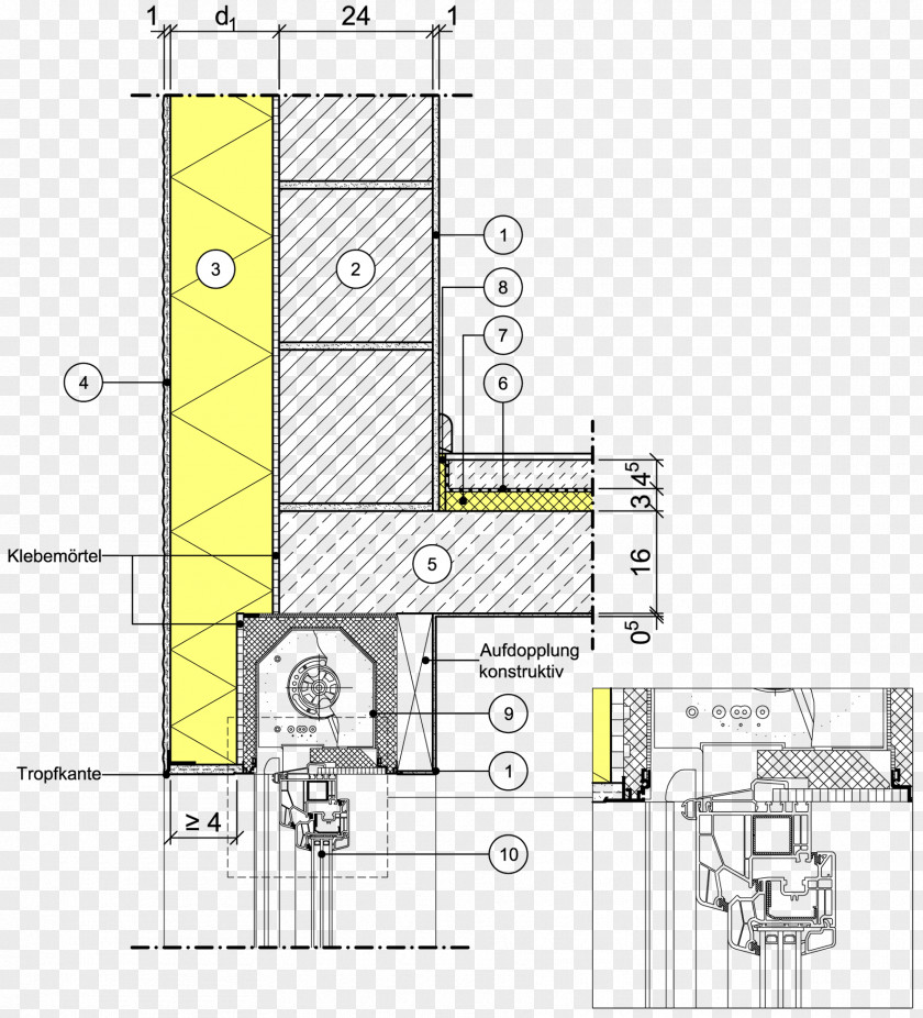 Rollup Bundle Window Technical Drawing Masonry Veneer Product Exterior Insulation Finishing System PNG