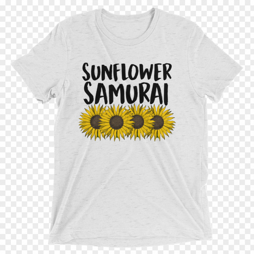 Sunflower White T-shirt Hoodie Clothing Sleeveless Shirt PNG