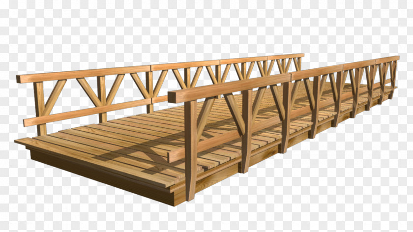 Wooden Bridge Wood Lumber Timber Simple Suspension PNG