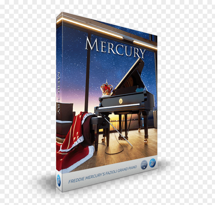 Freddie Mercury Piano Fazioli Kontakt Musical Instruments Sample Library PNG