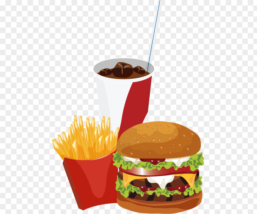 Junk Food Cheeseburger French Fries Hamburger KFC McDonald's Big Mac PNG